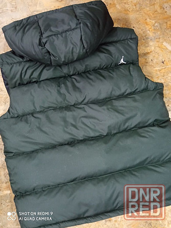 Жилет   Пуховой. Мужской  JORDAN XS-XXXL цвет хаки Черный Запорожье - изображение 3