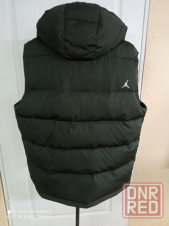 Жилет   Пуховой. Мужской  JORDAN XS-XXXL цвет хаки Черный Запорожье - изображение 4