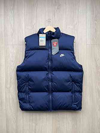 Оригінал Nike (M,L) Club Puffer Vest Жилет Куртка Пуховик FB7373-410 Запорожье