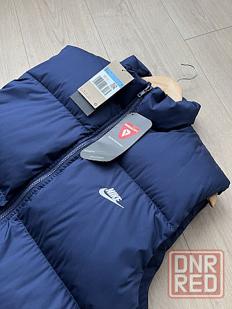 Оригінал Nike (M,L) Club Puffer Vest Жилет Куртка Пуховик FB7373-410 Запорожье - изображение 4