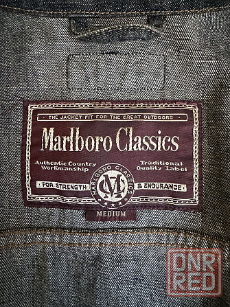 Мужcкая Джинсовая Куртка Malboro Classics. Запорожье - изображение 4
