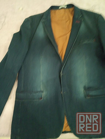 Продам джинсовый пиджак 52-54р Запорожье - изображение 1