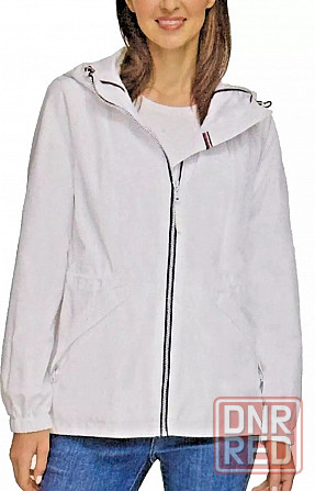 Белая куртка, ветровка, дождевик Tommy Hilfiger XXL Запорожье - изображение 2