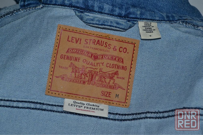 джинсовка/джинсовая куртка levi’s Запорожье - изображение 8