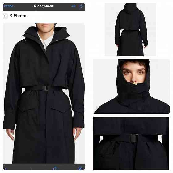 Новый! Женский плащ  Nike Tech Pack p.S Запорожье