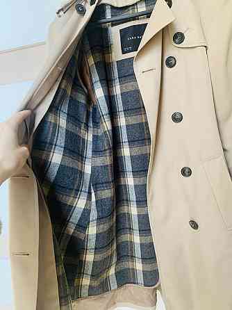 Тренч плащ Zara, цвет Camel с подкладкой , Xs-S Запорожье
