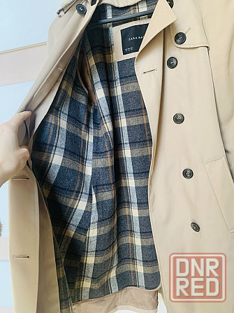 Тренч плащ Zara, цвет Camel с подкладкой , Xs-S Запорожье - изображение 5