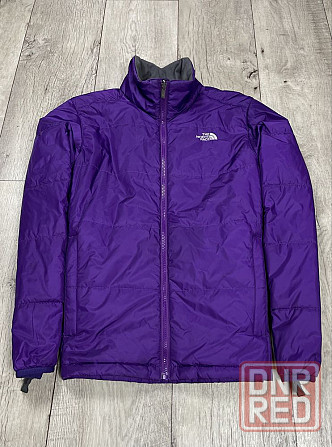The North Face куртка ветровка L размер женская фиолетовая оригинал Запорожье - изображение 2