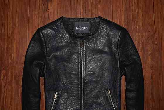 Leonardo Italy Leather Jacket (Женская Премиальная Кожаная Куртка ) Запорожье