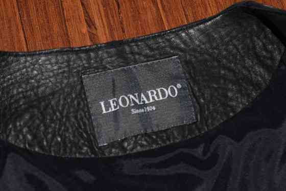 Leonardo Italy Leather Jacket (Женская Премиальная Кожаная Куртка ) Запорожье