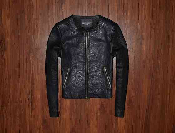 Leonardo Italy Leather Jacket (Женская Премиальная Кожаная Куртка ) Запорожье