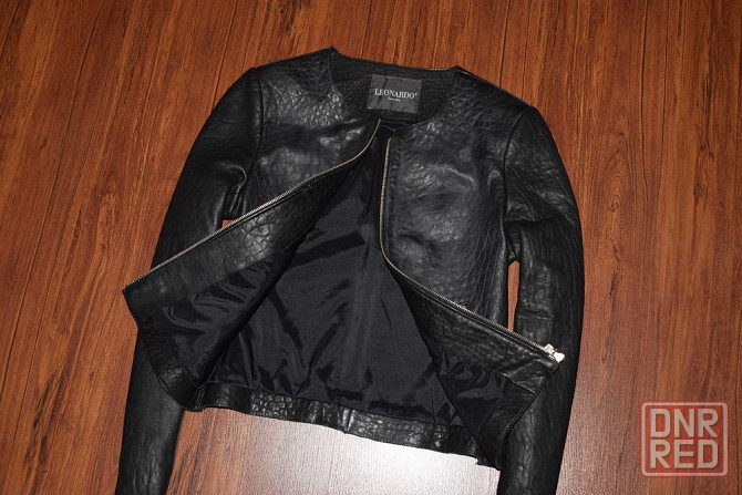 Leonardo Italy Leather Jacket (Женская Премиальная Кожаная Куртка ) Запорожье - изображение 4