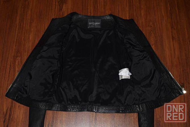 Leonardo Italy Leather Jacket (Женская Премиальная Кожаная Куртка ) Запорожье - изображение 5