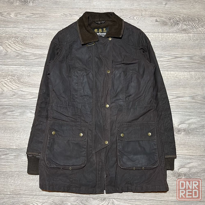 Женская куртка Barbour Wax Brown size 12 Запорожье - изображение 1