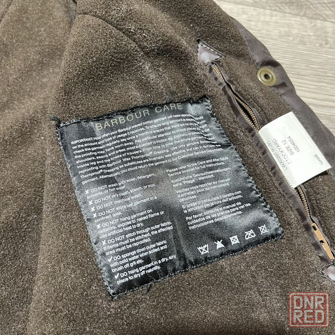 Женская куртка Barbour Wax Brown size 12 Запорожье - изображение 7