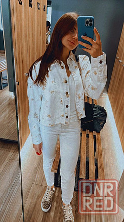 Джинсовая куртка zara s Запорожье - изображение 1
