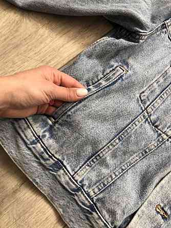 Коттоновый жакет куртка джинсовый голубой hm l-xl Запорожье