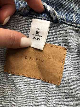 Коттоновый жакет куртка джинсовый голубой hm l-xl Запорожье
