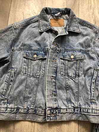 Коттоновый жакет куртка джинсовый голубой hm l-xl Запорожье