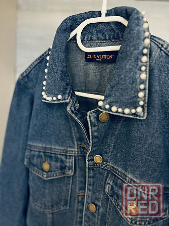 Женская оригинальная джинсовая куртка Louis Vuitton состояние новая! Запорожье - изображение 5