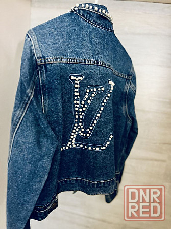 Женская оригинальная джинсовая куртка Louis Vuitton состояние новая! Запорожье - изображение 1