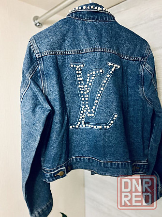 Женская оригинальная джинсовая куртка Louis Vuitton состояние новая! Запорожье - изображение 2