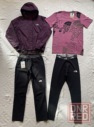 Одежда THE NORTH FACE Куртка Штаны Футболка Леггинсы. Размер S-M. Запорожье - изображение 2