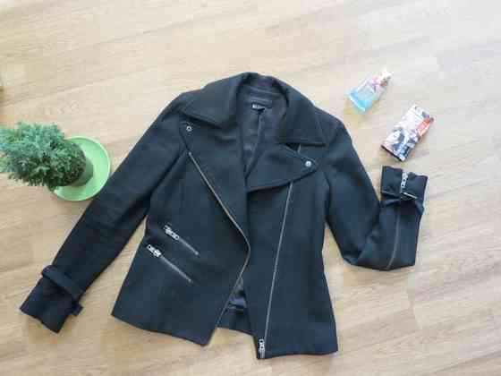 Черная  куртка косуха  zara 44-46  S -M Запорожье