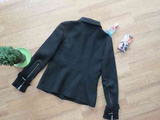 Черная  куртка косуха  zara 44-46  S -M Запорожье