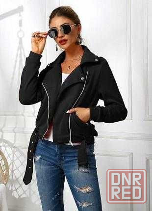 Черная  куртка косуха  zara 44-46  S -M Запорожье - изображение 1