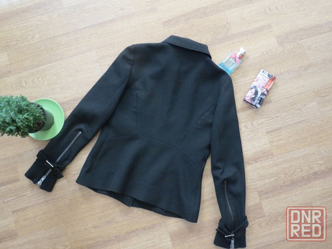 Черная  куртка косуха  zara 44-46  S -M Запорожье - изображение 4