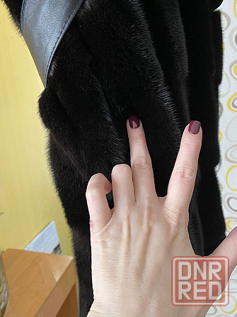 Жилетка шуба норковая Manzari Cassiani blackglama оригинал поперечка S Запорожье - изображение 7
