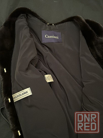 Жилетка шуба норковая Manzari Cassiani blackglama оригинал поперечка S Запорожье - изображение 5