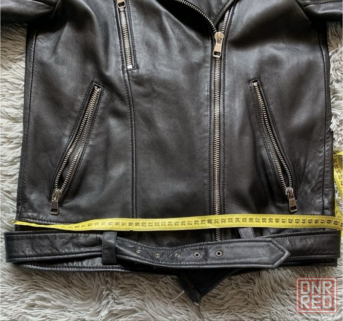 Zara натуральная кожа косуха куртка кожанка Запорожье - изображение 6