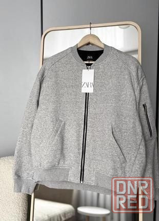 Стильный,  трикотажные бомбер от Zara M,L Запорожье - изображение 1