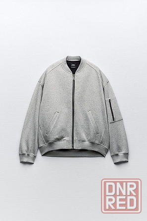 Стильный,  трикотажные бомбер от Zara M,L Запорожье - изображение 2