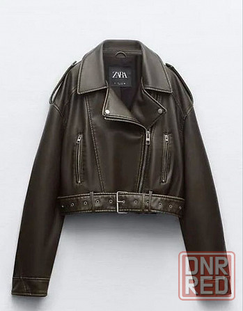 Трендовая косуха zara Запорожье - изображение 5