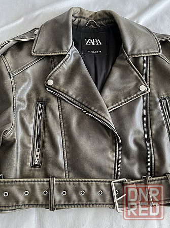 Трендовая косуха zara Запорожье - изображение 8