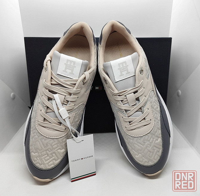 Кожаные 25 26см кроссовки хайтопы Tommy Hilfiger оригинал Запорожье - изображение 5