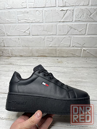 Крутые черные кроссовки на платформе tommy hilfiger Запорожье - изображение 1