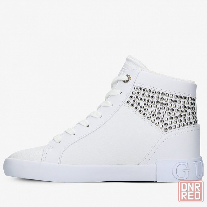 GUESS оригинал. Новые кеды кроссовки сникерсы хайтопы белые 38 39 Запорожье - изображение 7