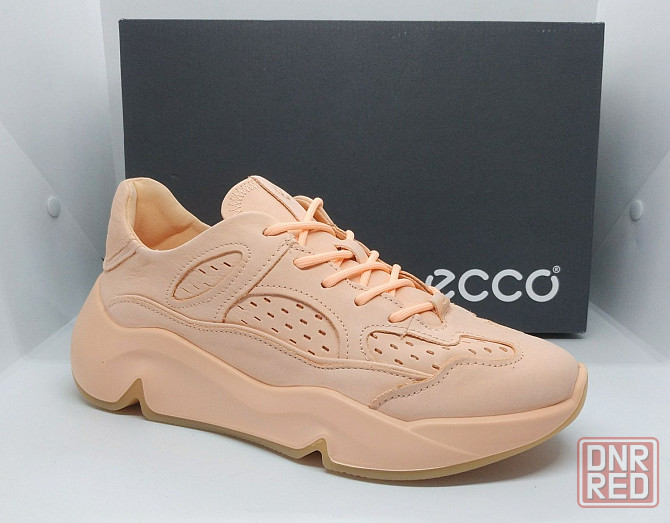 кожаные 24см кроссовки хайтопы Ecco Chunky Sneaker оригинал Запорожье - изображение 1