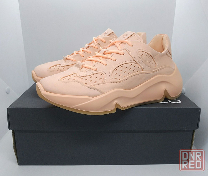 кожаные 24см кроссовки хайтопы Ecco Chunky Sneaker оригинал Запорожье - изображение 2