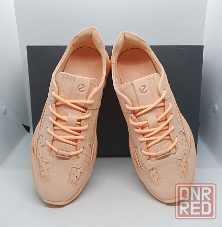 кожаные 24см кроссовки хайтопы Ecco Chunky Sneaker оригинал Запорожье - изображение 5