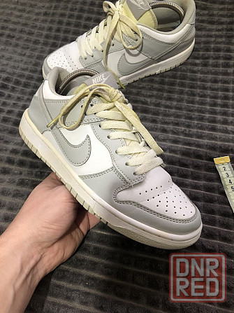 NIKE DUNK LOW (37.5-38) 24см Grey/white кроссовки женские кеды данки к Запорожье - изображение 1