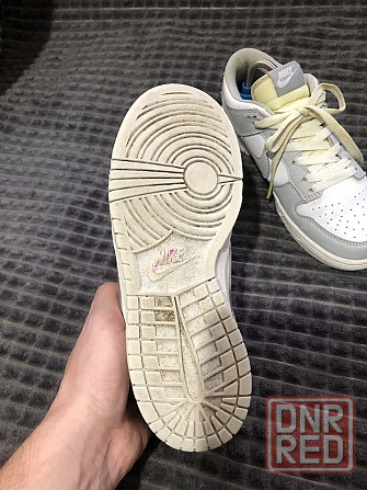NIKE DUNK LOW (37.5-38) 24см Grey/white кроссовки женские кеды данки к Запорожье - изображение 8