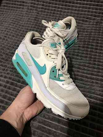 NIKE AIR MAX 90 (39) 25-25.5см женские кроссовки белые оригинал максы Запорожье