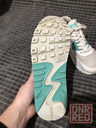 NIKE AIR MAX 90 (39) 25-25.5см женские кроссовки белые оригинал максы Запорожье - изображение 8