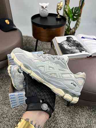 Женские кроссовки асикс гель ник ASICS Gel-NYC Grey Beige [37-41] Запорожье