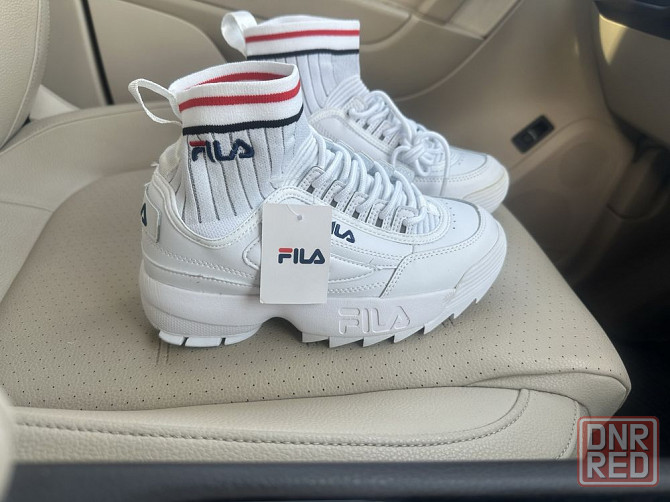 Женские белые кроссовки FILA осень-весна Запорожье - изображение 1